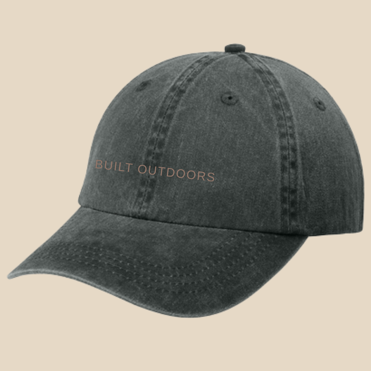 Built Outdoors Pigment-Dyed Cotton Cap