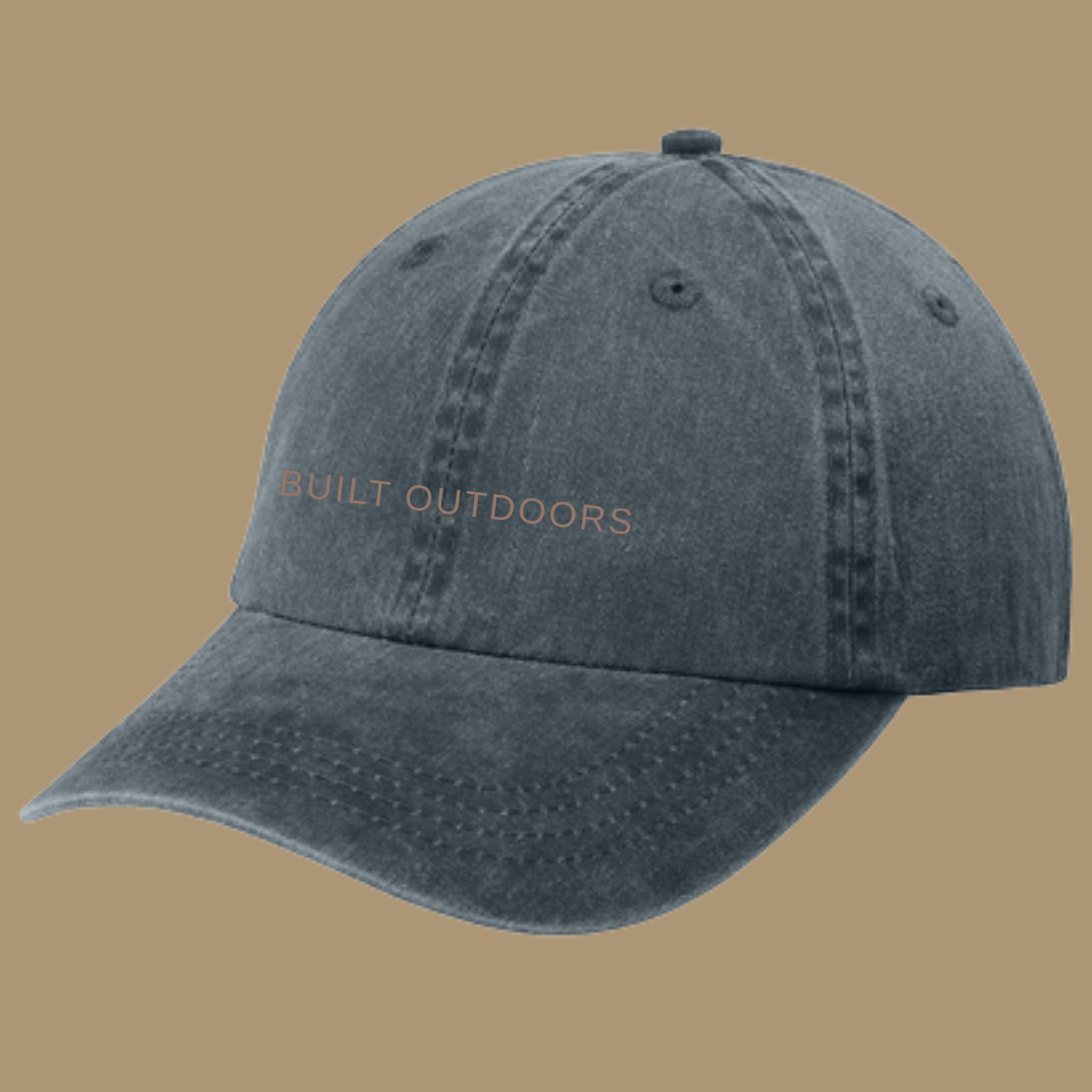 Built Outdoors Pigment-Dyed Cotton Cap