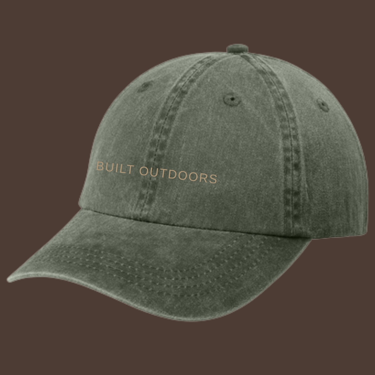 Built Outdoors Pigment-Dyed Cotton Cap