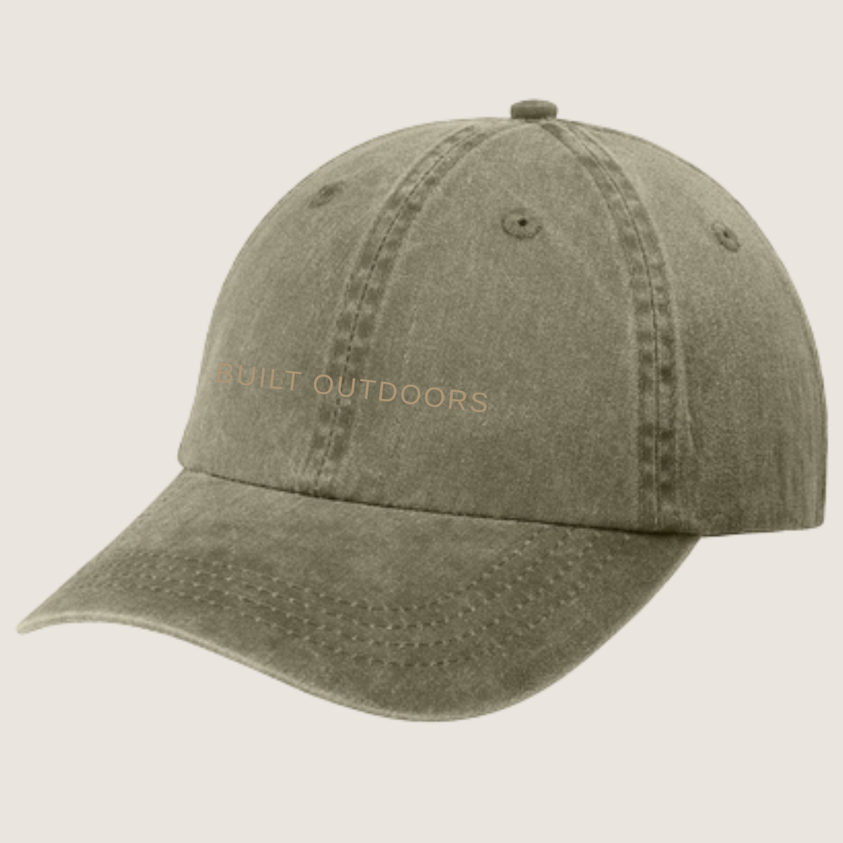 Built Outdoors Pigment-Dyed Cotton Cap