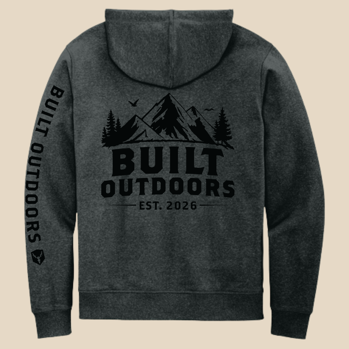 Summit Men's Fleece Full-Zip Hoodie
