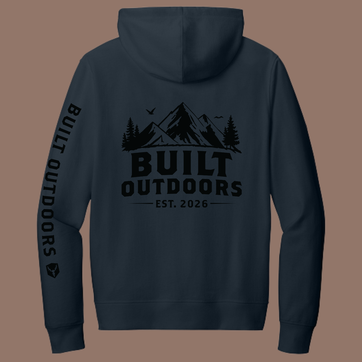 Summit Men's Fleece Full-Zip Hoodie