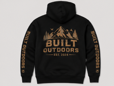 Summit Logo Hoodie - Black