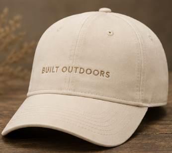 Built Outdoors Classic Hat – Cream