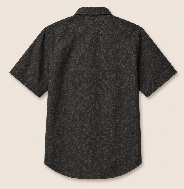 Frontier Button-Up – Charcoal