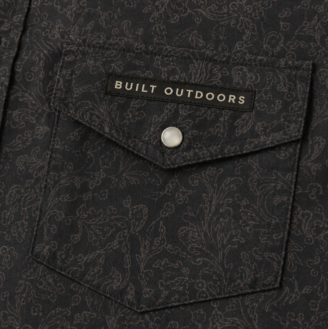 Frontier Button-Up – Charcoal